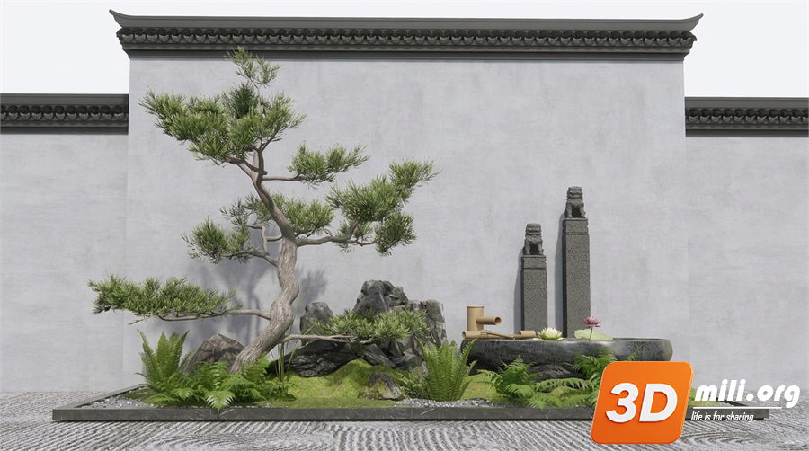 Mini Garden Skp Files 